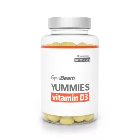 GymBeam Yummies D3-vitamin gumicukor 120 db