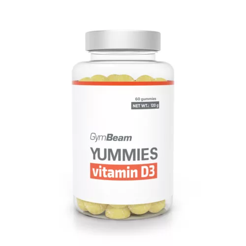 GymBeam Yummies D3-vitamin gumicukor 120 db