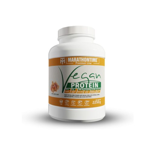 Marathontime Prémium Vegán Protein Fehérje 2250 g, sós karamell