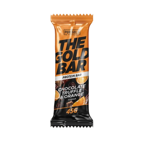 Pure Gold The Gold Bar protein szelet - csokoládé trüffel narancs 45 g