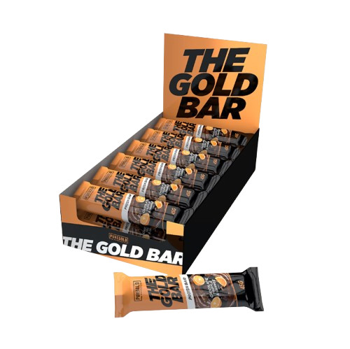 Pure Gold The Gold Bar protein szelet - csokoládé trüffel narancs 18 x 45 g box