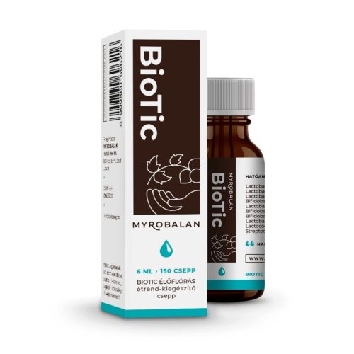 Myrobalan BioTic probiotikum élőflórás étrend-kiegészítő csepp 6 ml