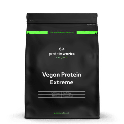 Protein Works Vegan Protein Extreme fehérjepor 1000 g - vanília krém