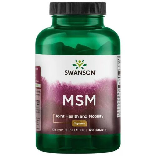 Swanson MSM 1500 mg tabletta 120 db