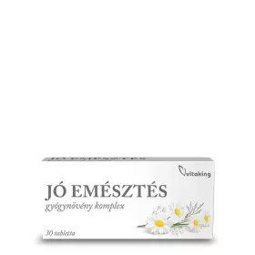   Vitaking Jó Emésztés Gyógynövény Komplex rágótabletta 30 db