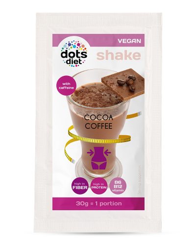 DotsDiet Diétás Kakaós-Kávés ízű shake 30g