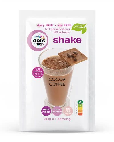 DotsDiet Diétás Kakaós-Kávés ízű shake 30g