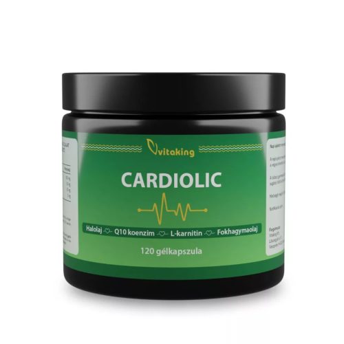 Vitaking Cardiolic Formula 120 db gélkapszula 