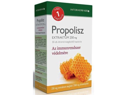 Interherb Propolisz Extraktum 250 mg kapszula 30 db