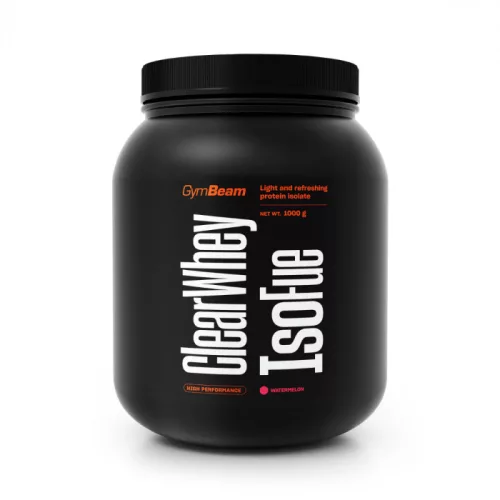 GymBeam Clear Whey IsoFue fehérjeizolátum 500 g - görögdinnye