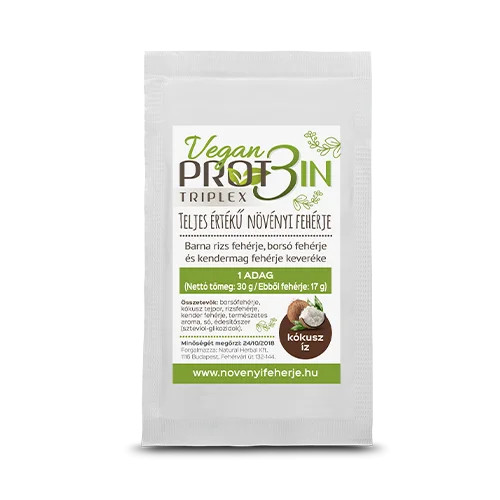 Netamin Vegan Protein Triplex - 1 adag - kókusz 30 g