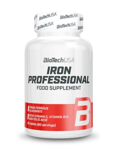 Biotech Usa Iron Professional vastartalmú tabletta 60 db