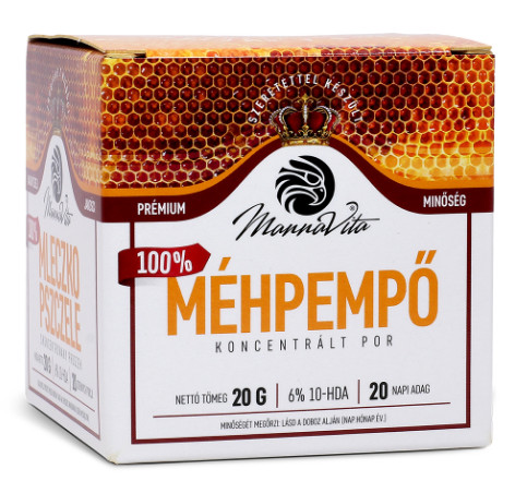 Mannavita koncentrált méhpempő por 20 g