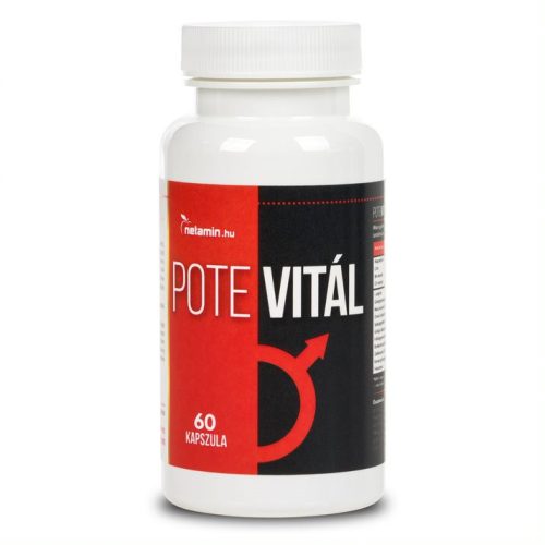 Netamin PoteVitál - potenciakapszula maca gyökérrel 60 db 