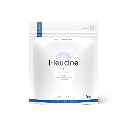 Nutriversum L-Leucine aminosav por 200 g - ízesítetlen