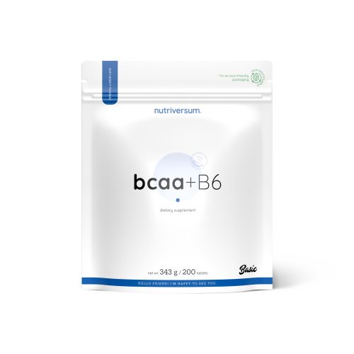 Nutriversum BCAA+B6 tabletta - Basic - 200 db