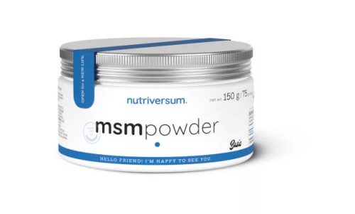 Nutriversum MSM por - Basic 150 g - ízesítetlen