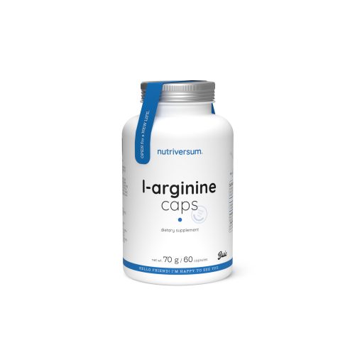 Nutriversum L-arginine 800 mg - Basic - 60 db