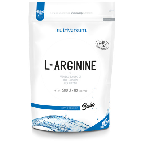 Nutriversum L-arginine - Basic - 500 g