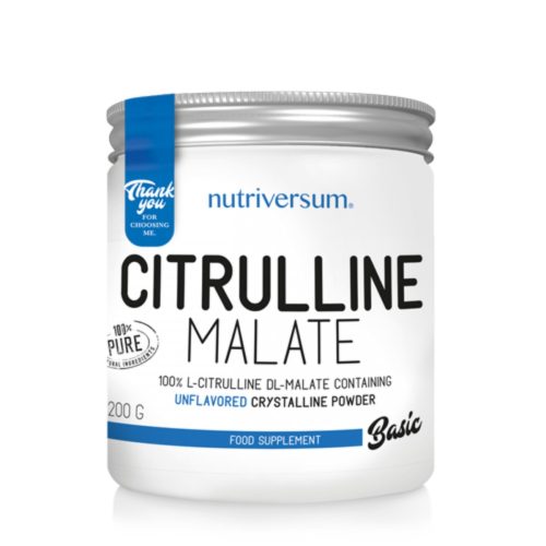 Nutriversum Citrulline Malate ízesítetlen por 200 g