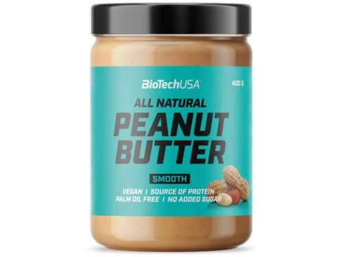 Biotech Peanut Butter Mogyoróvaj 400 g Smooth