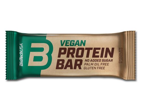 Biotech Vegan Protein Bar fehérjeszelet 50 g csokoládé