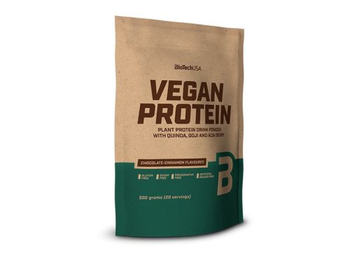 Biotech Vegan Protein 500 g csokoládé-fahéj
