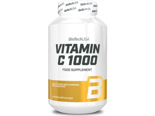 Biotech Vitamin C 1000 bioflavonoidok csipkebogyó 250 db