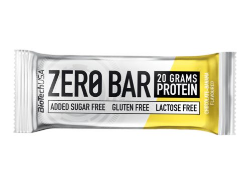 Biotech Zero Bar 50 g csokoládé banán 