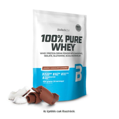 Biotech 100% Pure Whey protein 454 g kókusz csokoládé 