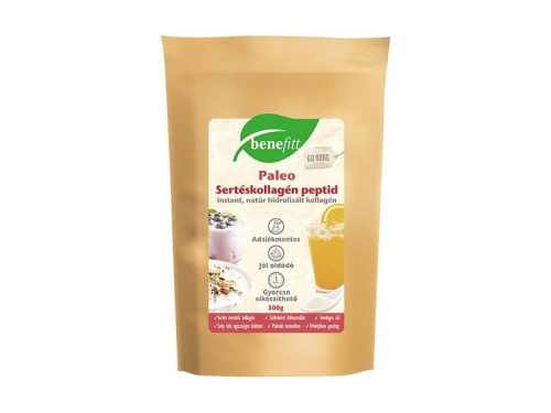 Benefitt Paleo Sertéskollagén peptid italpor, natúr 300g