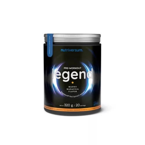 Nutriversum Dark Legend edzés előtti italpor 320 g - mangó-maracuja 