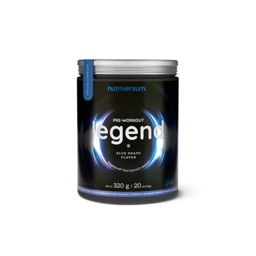 Nutriversum Dark Legend edzés előtti italpor 320 g - kékszőlő