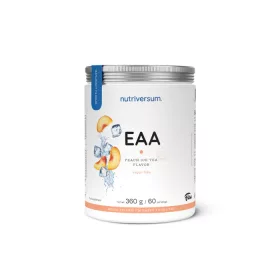   Nutriversum EAA aminosav - Flow - 360 g - sugar free barackos jeges tea