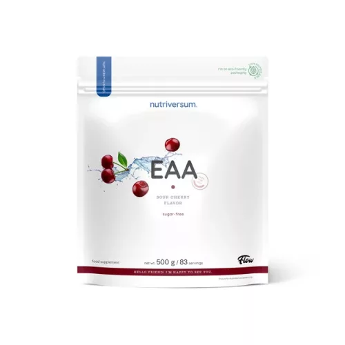 Nutriversum Flow EAA sugar free 500 g  - meggy