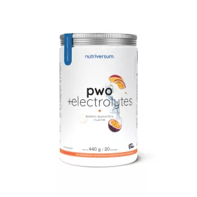   Nutriversum PWO + electrolytes - Flow - 440 g - mangó-maracuja