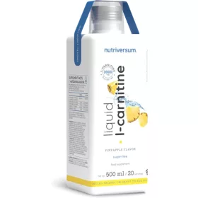   Nutriversum Flow Liquid L-Carnitine 3000 mg L-karnitin ital, ananász 500 ml