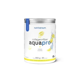 Nutriversum Flow Aquapro Collagen + Fiber 300 g - citrom