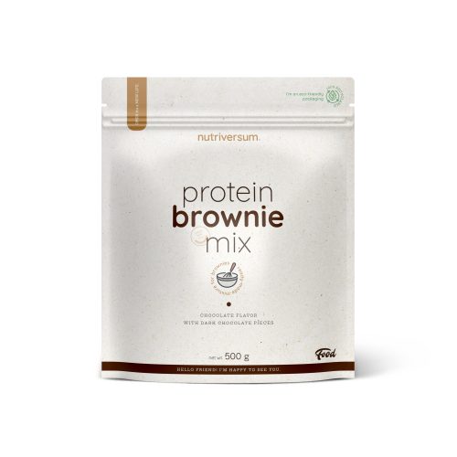 Nutriversum Protein Brownie Mix lisztkeverék 500 g - csokoládé