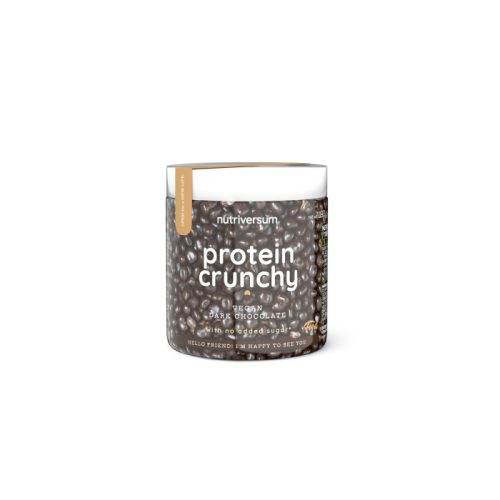 Nutriversum Protein Crunchy 190 g - vegán étcsokoládé