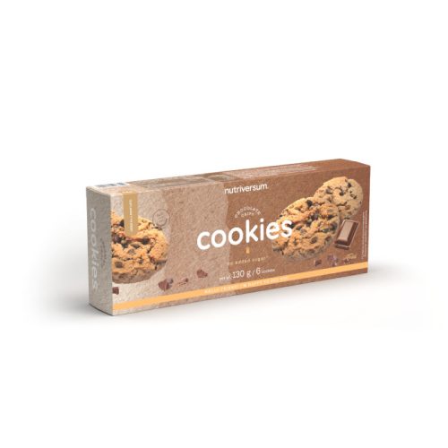 Nutriversum Cookies csoki darabokkal 130 g