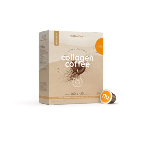 Nutriversum Collagen Coffee kávékapszula Nespresso® kompatibilis 20 db - narancsos csokoládé