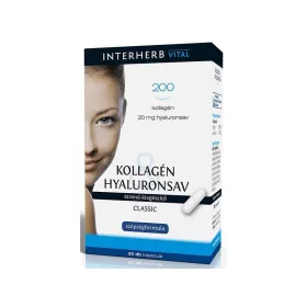  Interherb Kollagén Hyaluronsav Classic Szépségformula 30 db 