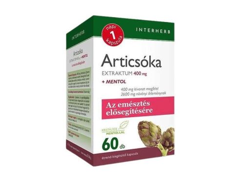 Interherb Articsóka Extraktum mentollal 60 db