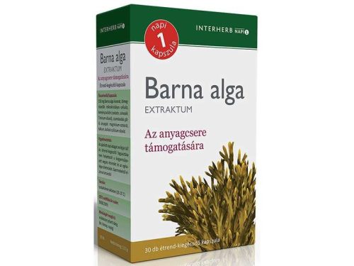 Interherb Barna Alga Extraktum kapszula 30 db