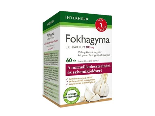 Interherb Fokhagyma Extraktum 60 db