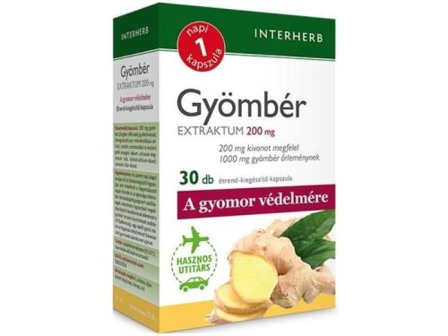 Interherb Gyömbér Extraktum 30 db