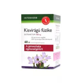   Interherb  Kisvirágú füzike Extraktum 150 mg kapszula 60 db