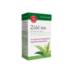 Interherb Zöld tea Extraktum 360 mg kapszula 30 db