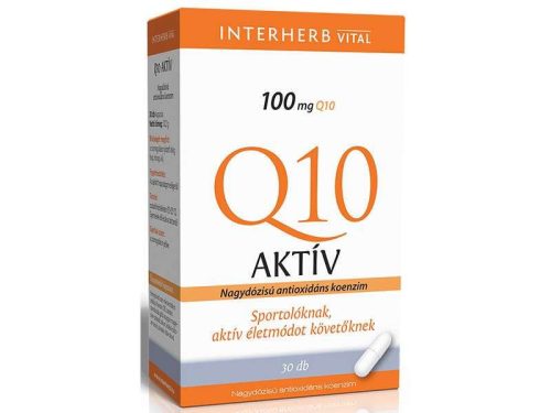 Interherb Q10 Aktív 100 mg kapszula 30 db